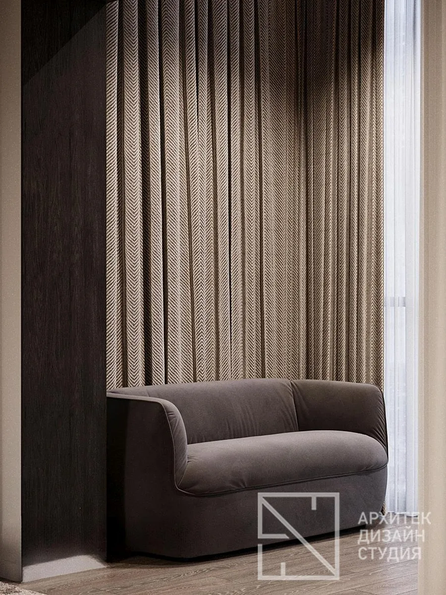 Дизайн интерьера квартиры в г. Красноярск по ул. Ладо Кецховели, 34 - Лоджия 1 - Фото 1